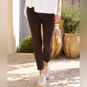 Frank & Eileen Billion Dollar Murphy Pant, chocolate brown, size S